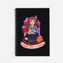 Fight Like A Witch-none dot grid notebook-Conjura Geek
