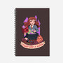 Fight Like A Witch-none dot grid notebook-Conjura Geek