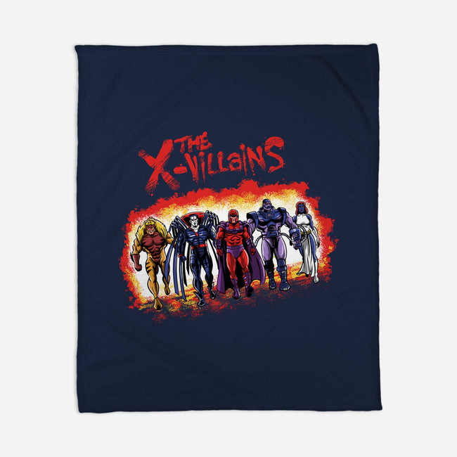 The X-Villains-none fleece blanket-zascanauta