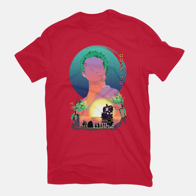 The Pirate Hunter-womens fitted tee-Bibo