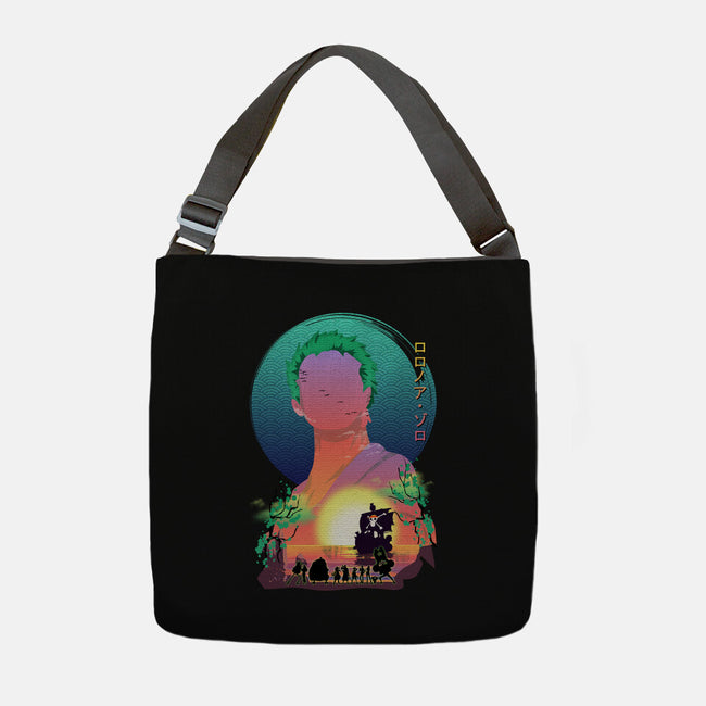 The Pirate Hunter-none adjustable tote bag-Bibo