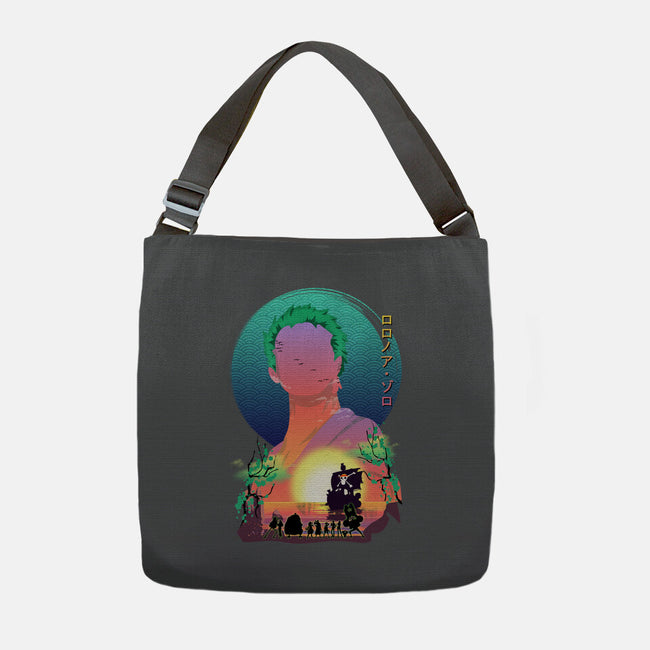 The Pirate Hunter-none adjustable tote bag-Bibo