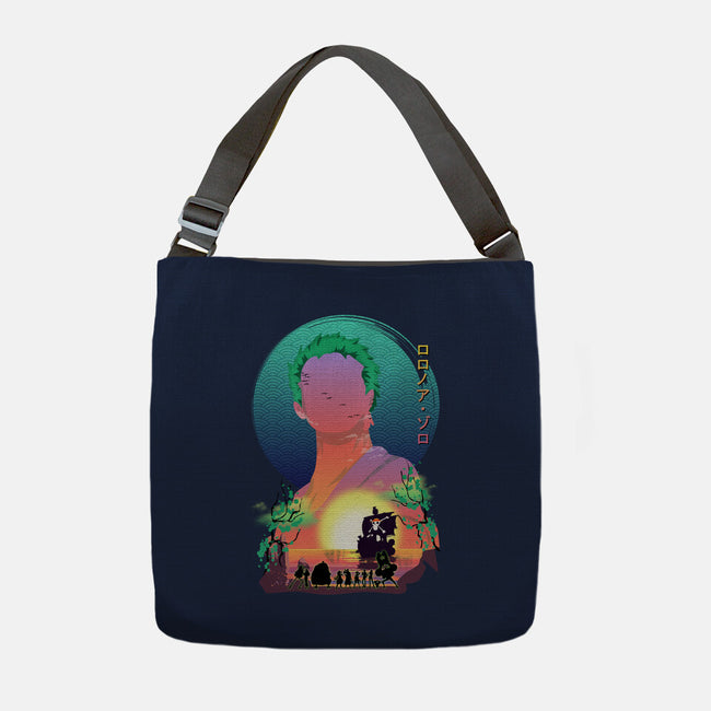 The Pirate Hunter-none adjustable tote bag-Bibo
