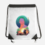 The Pirate Hunter-none drawstring bag-Bibo