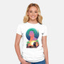 The Pirate Hunter-womens fitted tee-Bibo