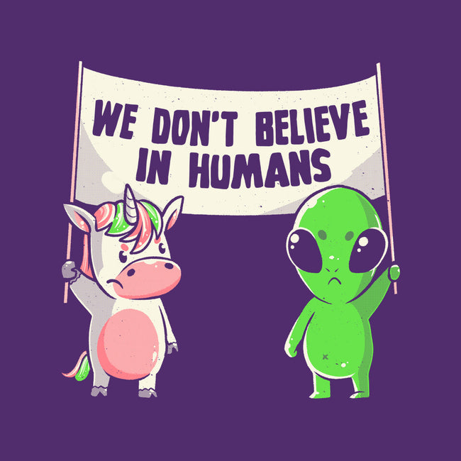 We Don't Believe In Humans-none zippered laptop sleeve-eduely