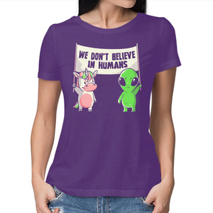 We Don't Believe In Humans