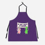 We Don't Believe In Humans-unisex kitchen apron-eduely