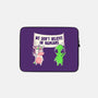 We Don't Believe In Humans-none zippered laptop sleeve-eduely