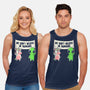 We Don't Believe In Humans-unisex basic tank-eduely