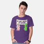 We Don't Believe In Humans-mens basic tee-eduely