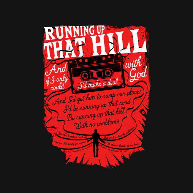 Running Up That Hill-mens heavyweight tee-rocketman_art