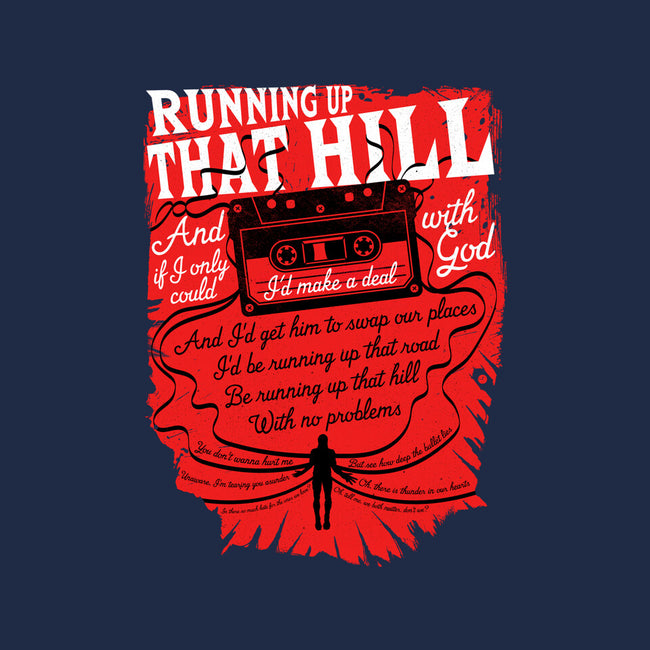 Running Up That Hill-mens basic tee-rocketman_art