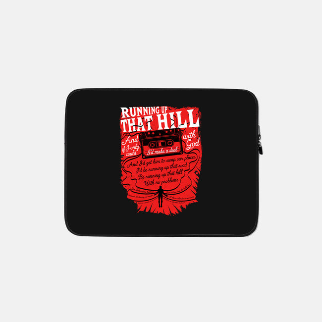 Running Up That Hill-none zippered laptop sleeve-rocketman_art