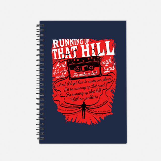 Running Up That Hill-none dot grid notebook-rocketman_art