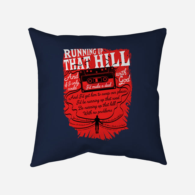 Running Up That Hill-none removable cover throw pillow-rocketman_art