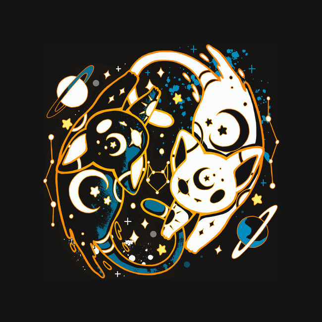 Kitten Moon Stars-unisex basic tank-Vallina84