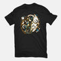 Kitten Moon Stars-mens basic tee-Vallina84