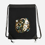 Kitten Moon Stars-none drawstring bag-Vallina84