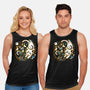 Kitten Moon Stars-unisex basic tank-Vallina84