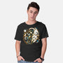 Kitten Moon Stars-mens basic tee-Vallina84