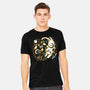 Kitten Moon Stars-mens heavyweight tee-Vallina84
