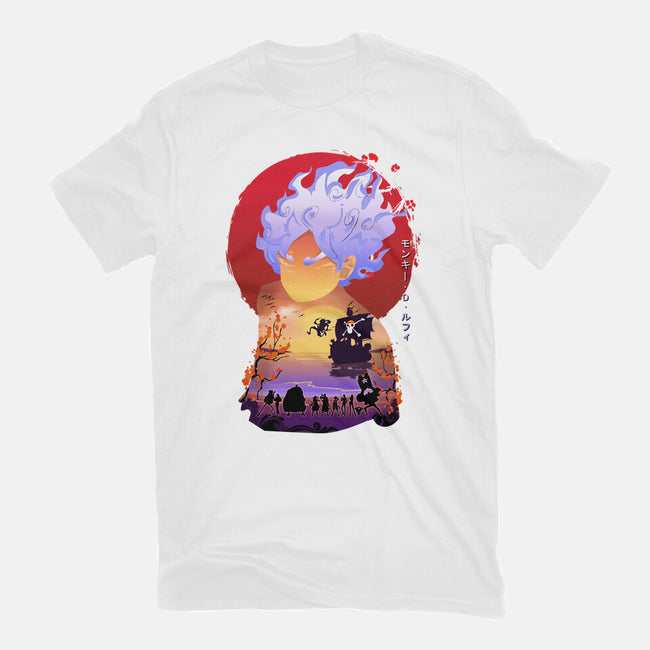 Straw Hat-mens heavyweight tee-Bibo