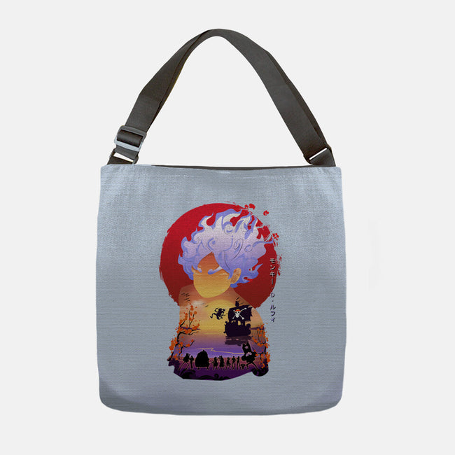 Straw Hat-none adjustable tote bag-Bibo