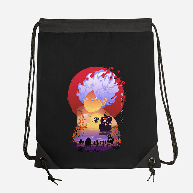 Straw Hat-none drawstring bag-Bibo
