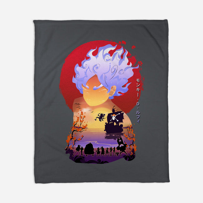 Straw Hat-none fleece blanket-Bibo