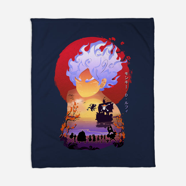 Straw Hat-none fleece blanket-Bibo