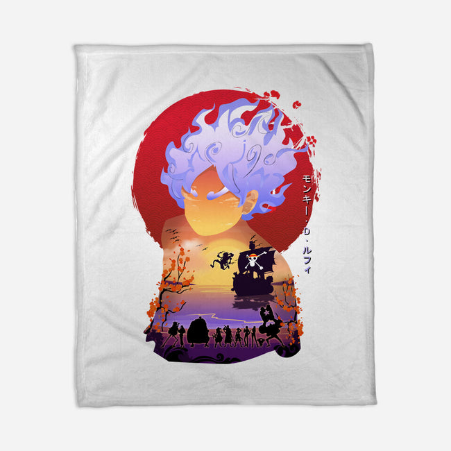 Straw Hat-none fleece blanket-Bibo