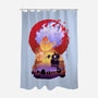 Straw Hat-none polyester shower curtain-Bibo