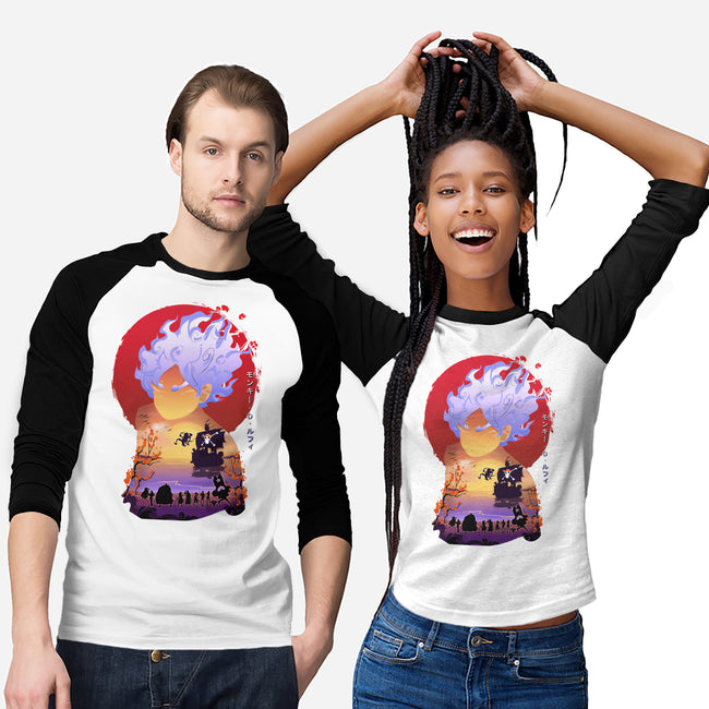 Straw Hat-unisex baseball tee-Bibo