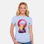 Straw Hat-womens fitted tee-Bibo