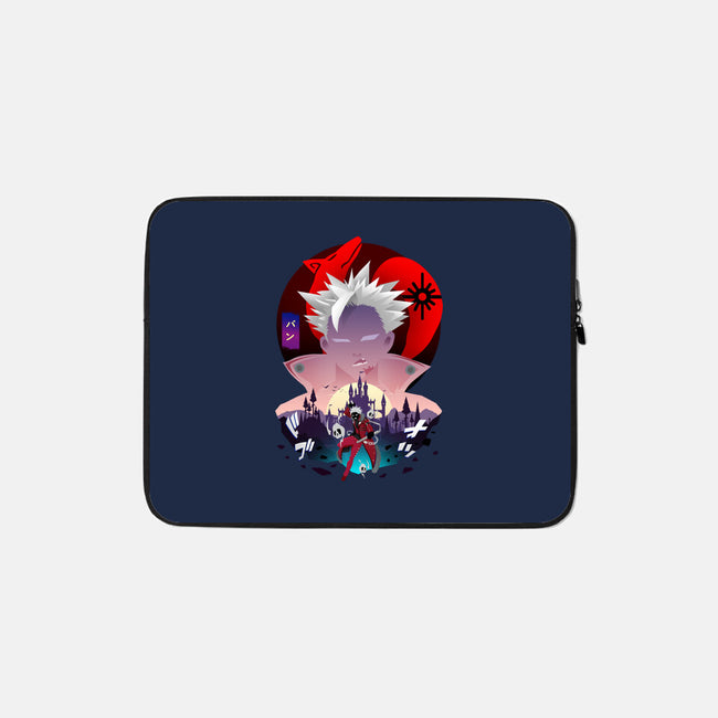 Fox's Sin Of Greed-none zippered laptop sleeve-bellahoang