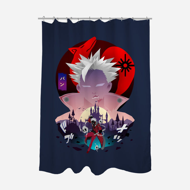 Fox's Sin Of Greed-none polyester shower curtain-bellahoang
