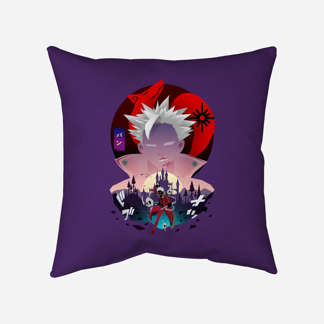 Fox's Sin Of Greed-none removable cover throw pillow-bellahoang
