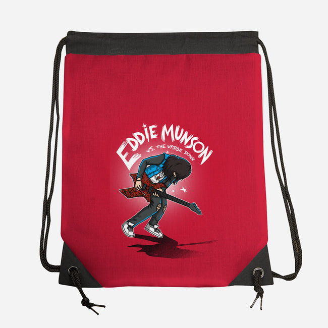 Eddie Vs The World-none drawstring bag-paulagarcia