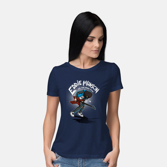 Eddie Vs The World-womens basic tee-paulagarcia