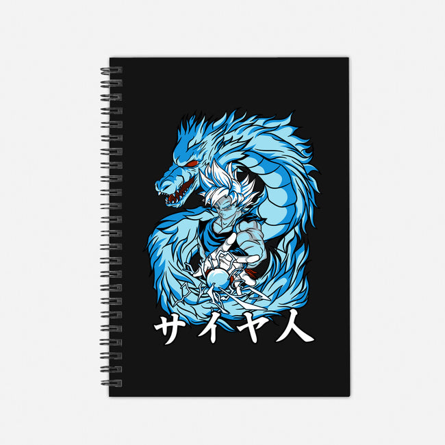 Goku Dragon Ball-none dot grid notebook-Faissal Thomas