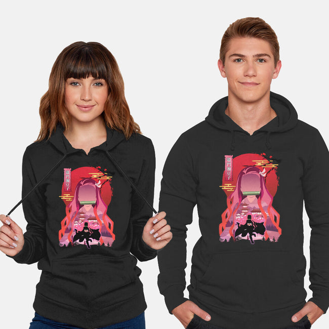 Kamado Nezuko-unisex pullover sweatshirt-sacca