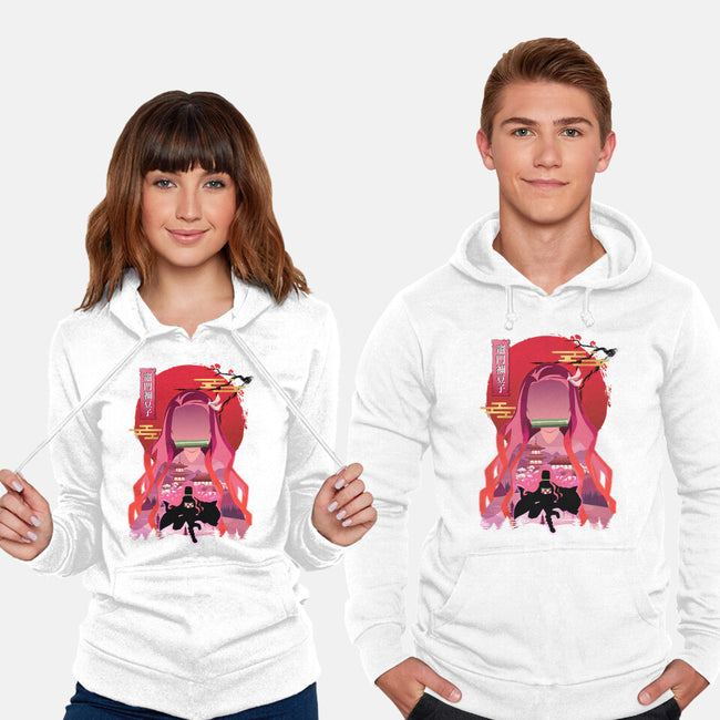 Kamado Nezuko-unisex pullover sweatshirt-sacca