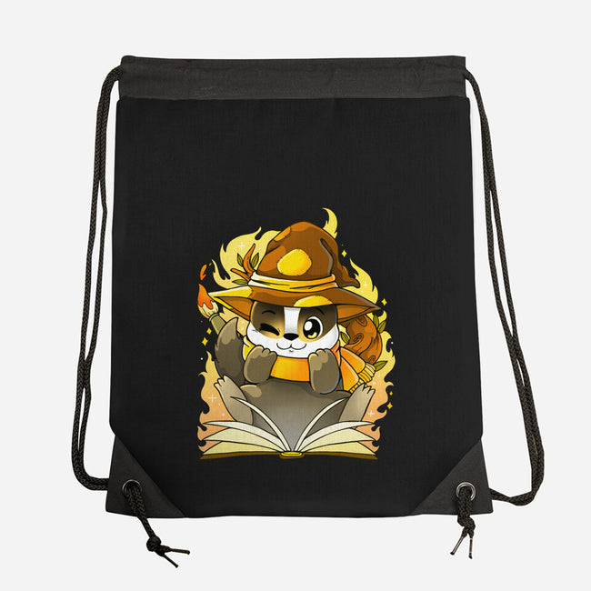 Wizard Puff-none drawstring bag-Vallina84