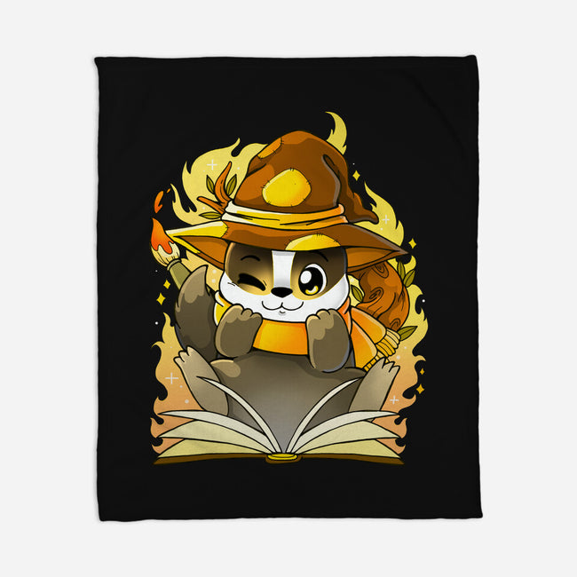 Wizard Puff-none fleece blanket-Vallina84