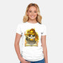 Wizard Puff-womens fitted tee-Vallina84