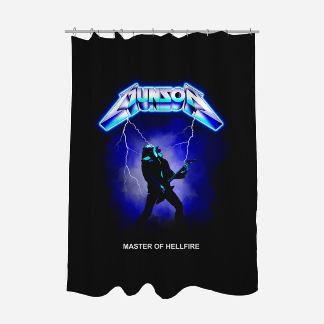 Master Of Hellfire-none polyester shower curtain-retrodivision