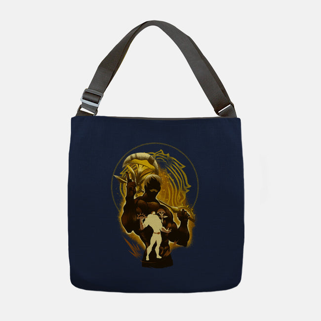 The Lion's Sin Of Pride-none adjustable tote bag-hypertwenty