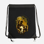 The Lion's Sin Of Pride-none drawstring bag-hypertwenty