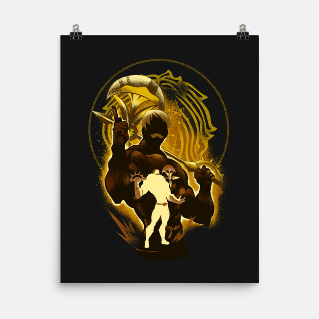 The Lion's Sin Of Pride-none matte poster-hypertwenty